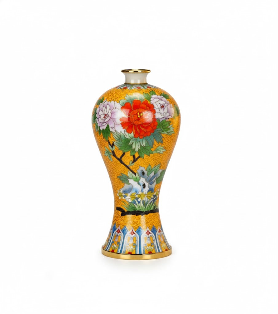 Vase of Auspicious Blessings (吉祥圆满富贵来)