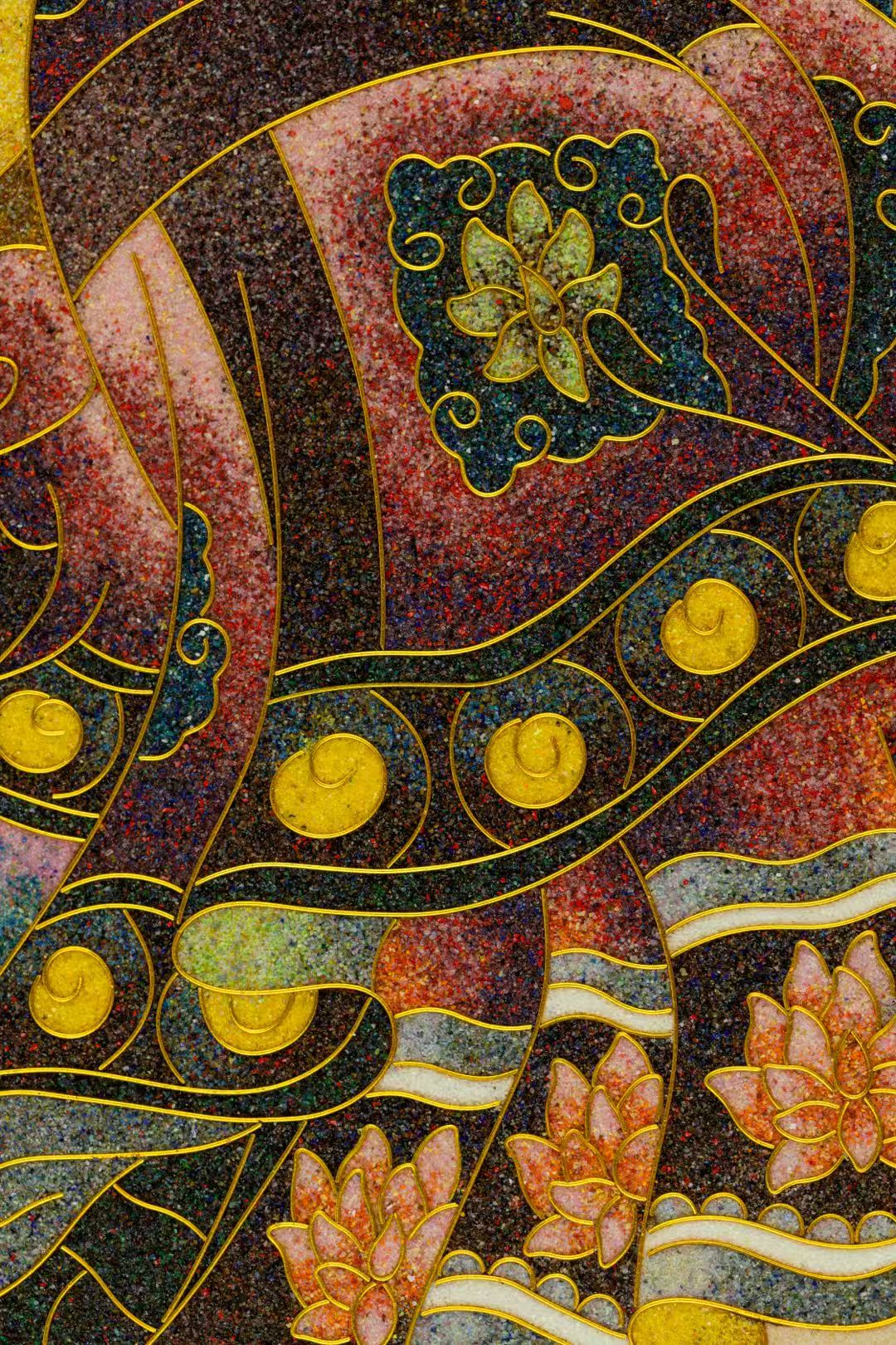 Riding and listening to Ksitigarbha Bodhisattva 骑谛听地藏菩萨