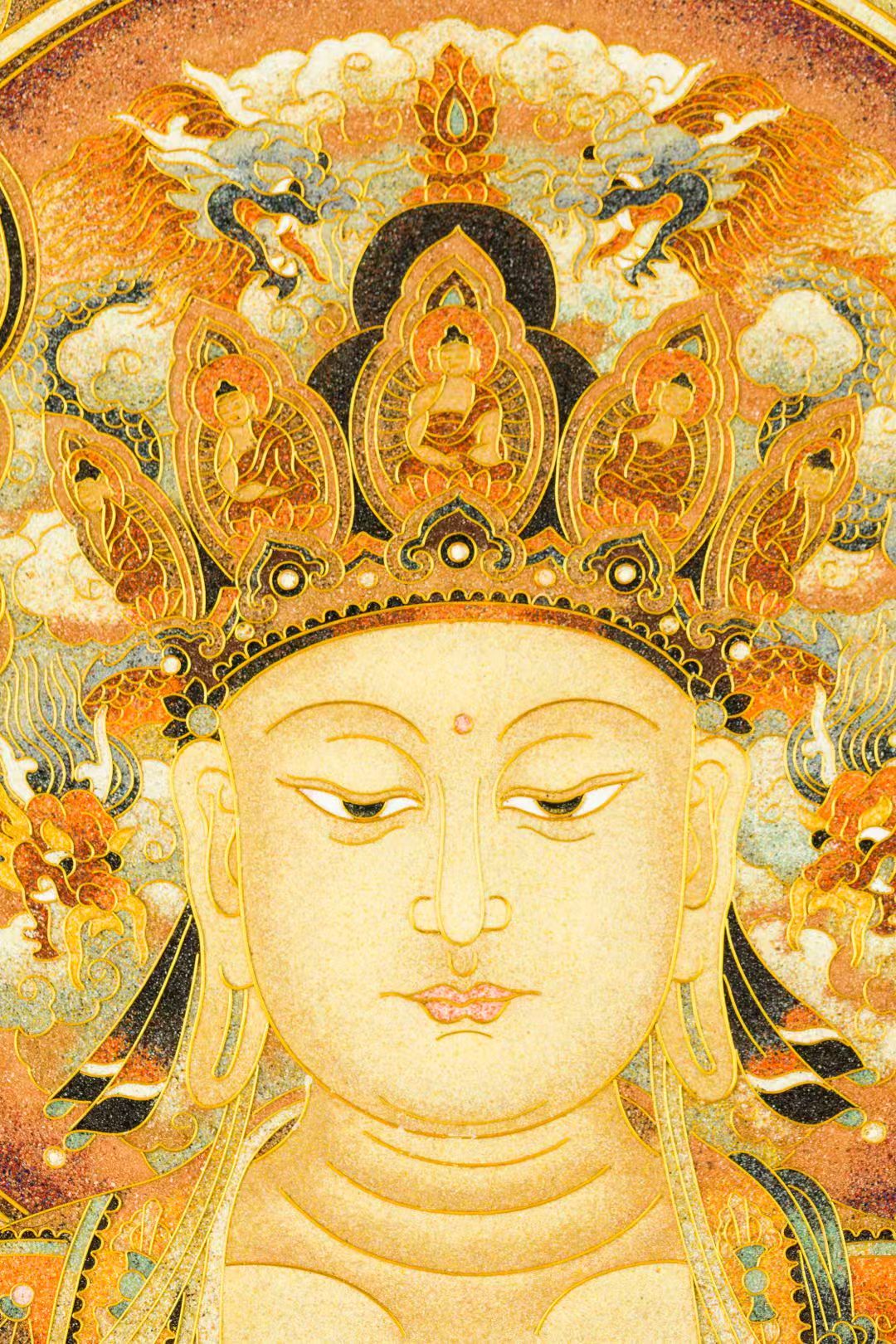 Thousand-Armed Ksitigarbha Bodhisattva (千手地藏王菩萨)