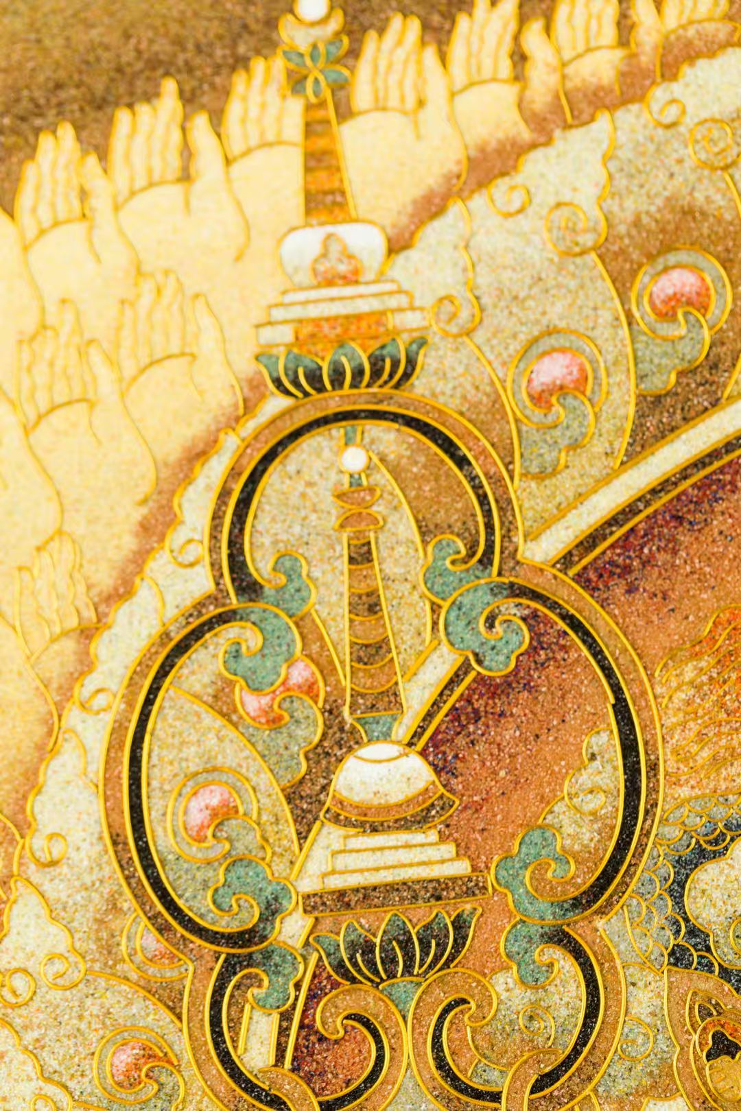 Thousand-Armed Ksitigarbha Bodhisattva (千手地藏王菩萨)