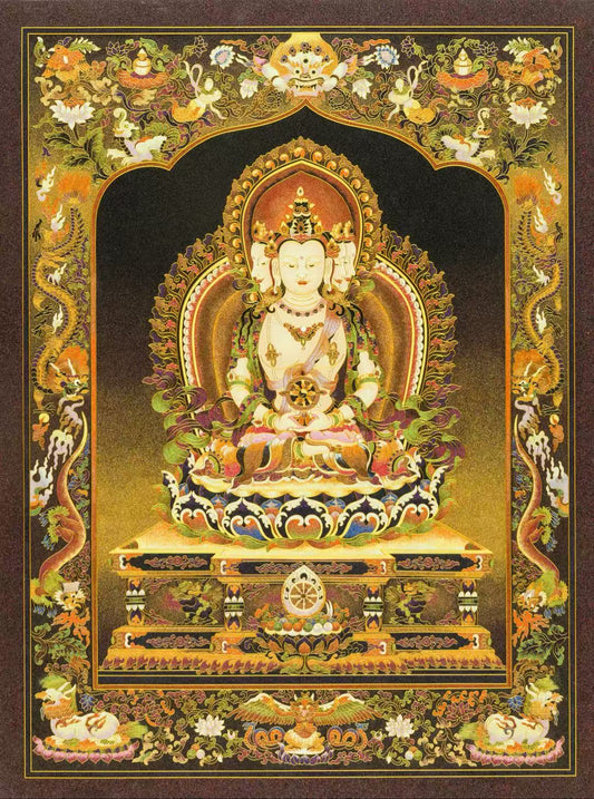 The Vairocana Buddha (普明大日如来)