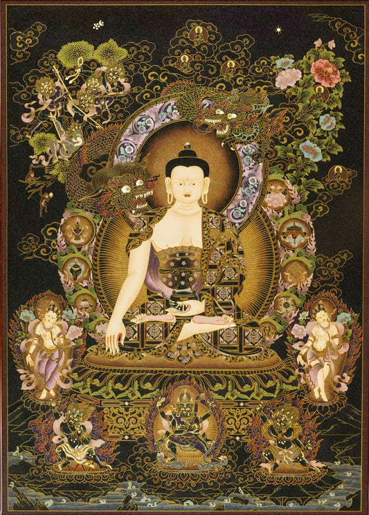 Image of Shakyamuni Buddha's Enlightenment(释迦牟尼成道像)