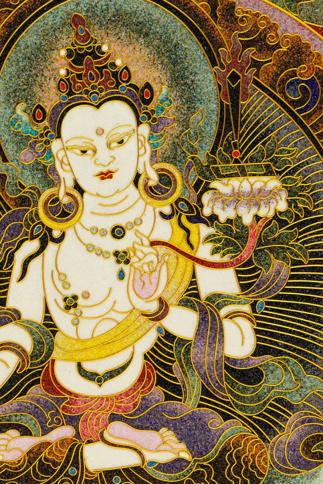 The Five forms Manjushri (五部文殊菩萨)