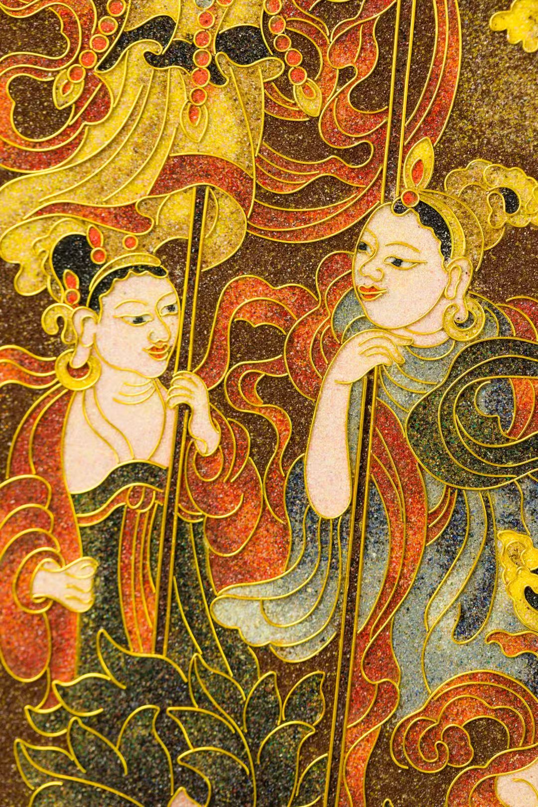 The Buddha ascends to the Thirty-Three Heavens(佛登三十三重天)