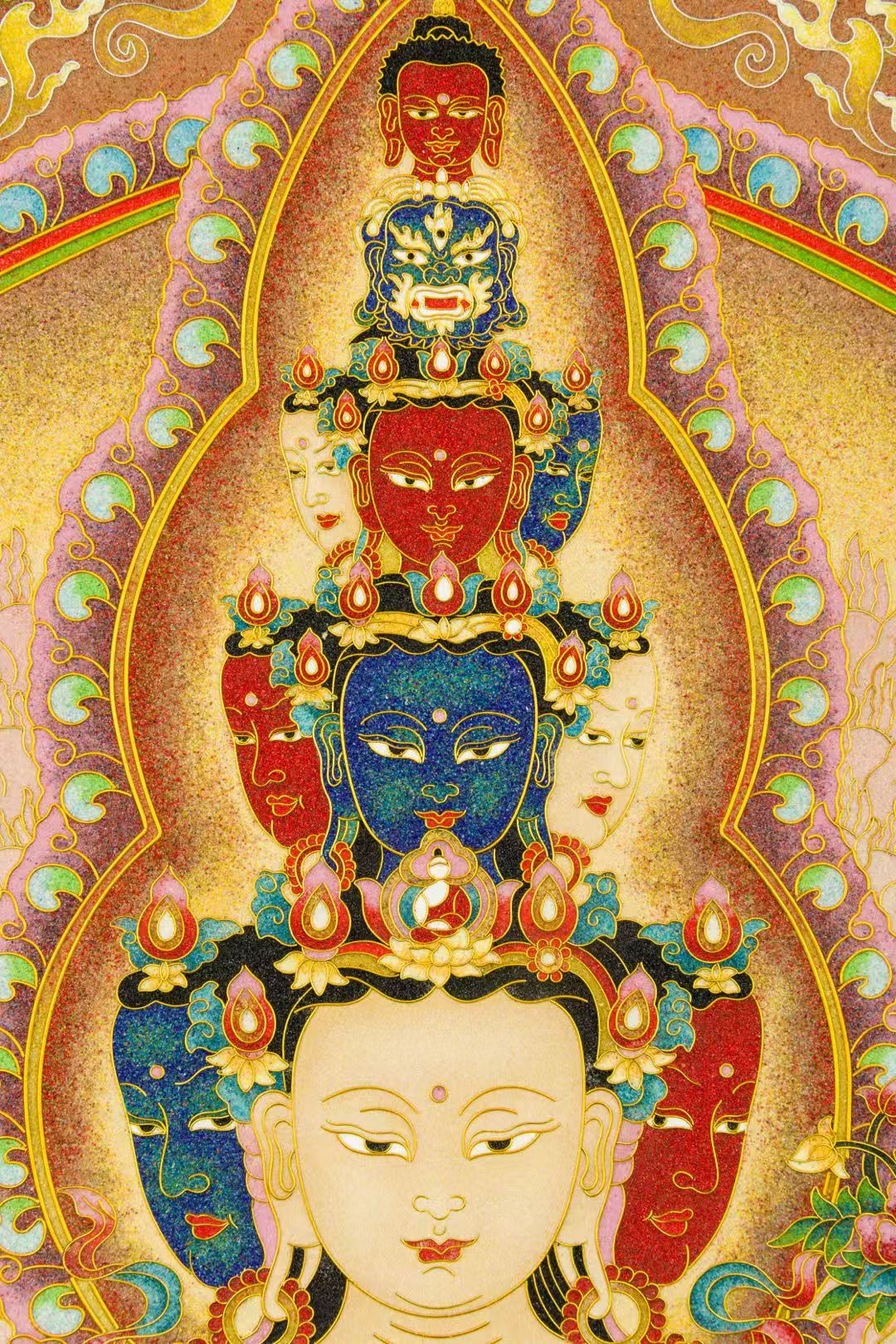 Eleven-Faced Thousand-Armed Avalokiteshvara (十一面千手观音)
