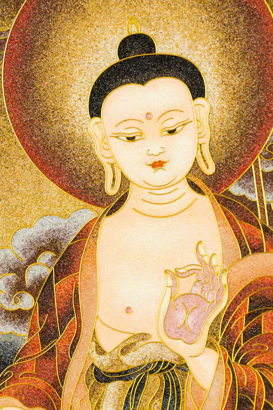 The Buddha ascends to the Thirty-Three Heavens(佛登三十三重天)