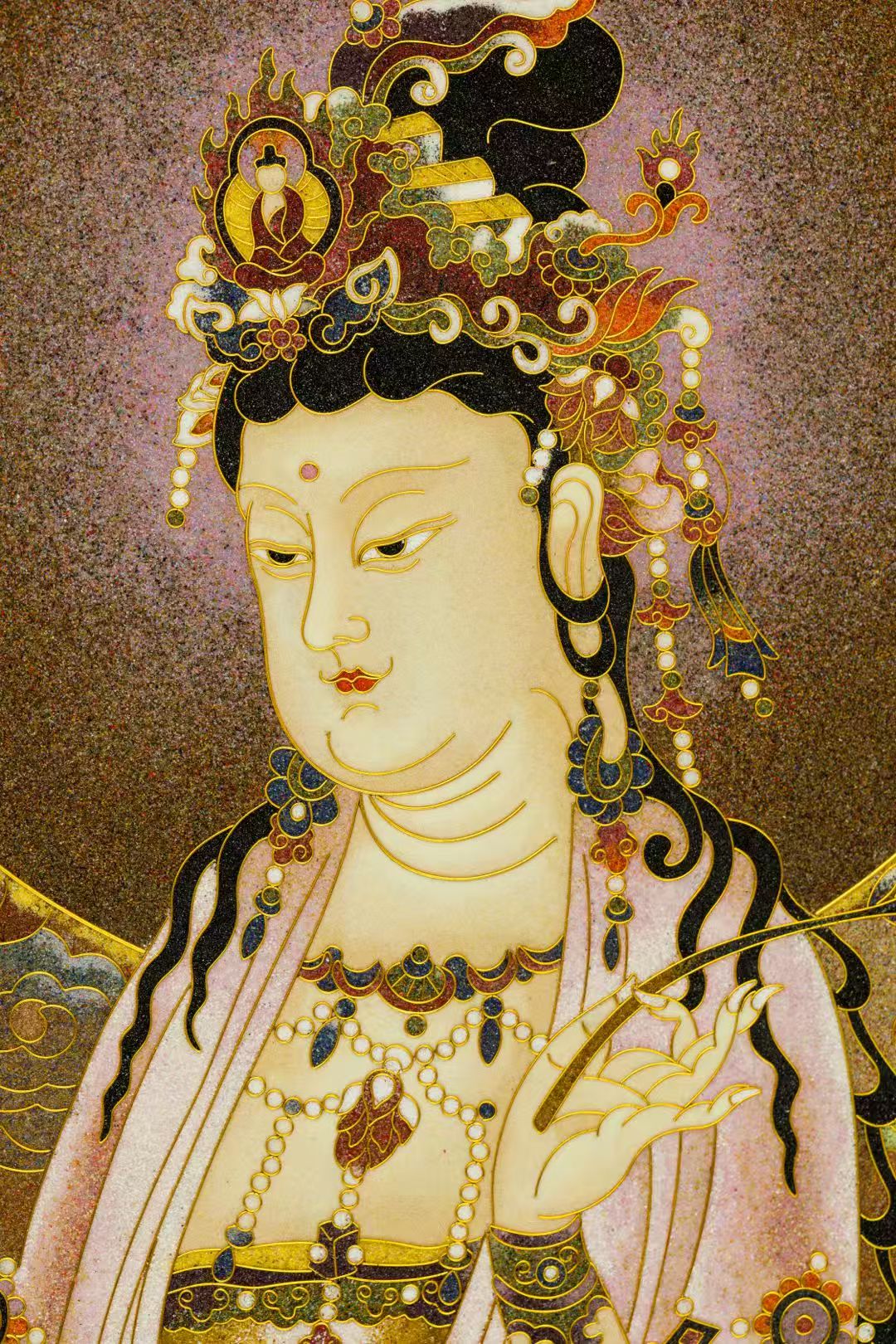 Guanyin riding the dragon (乘龙观音菩萨)