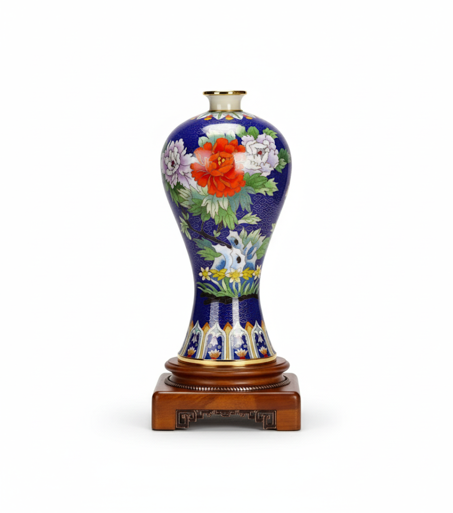 Vase of Auspicious Blessings (吉祥圆满富贵来)