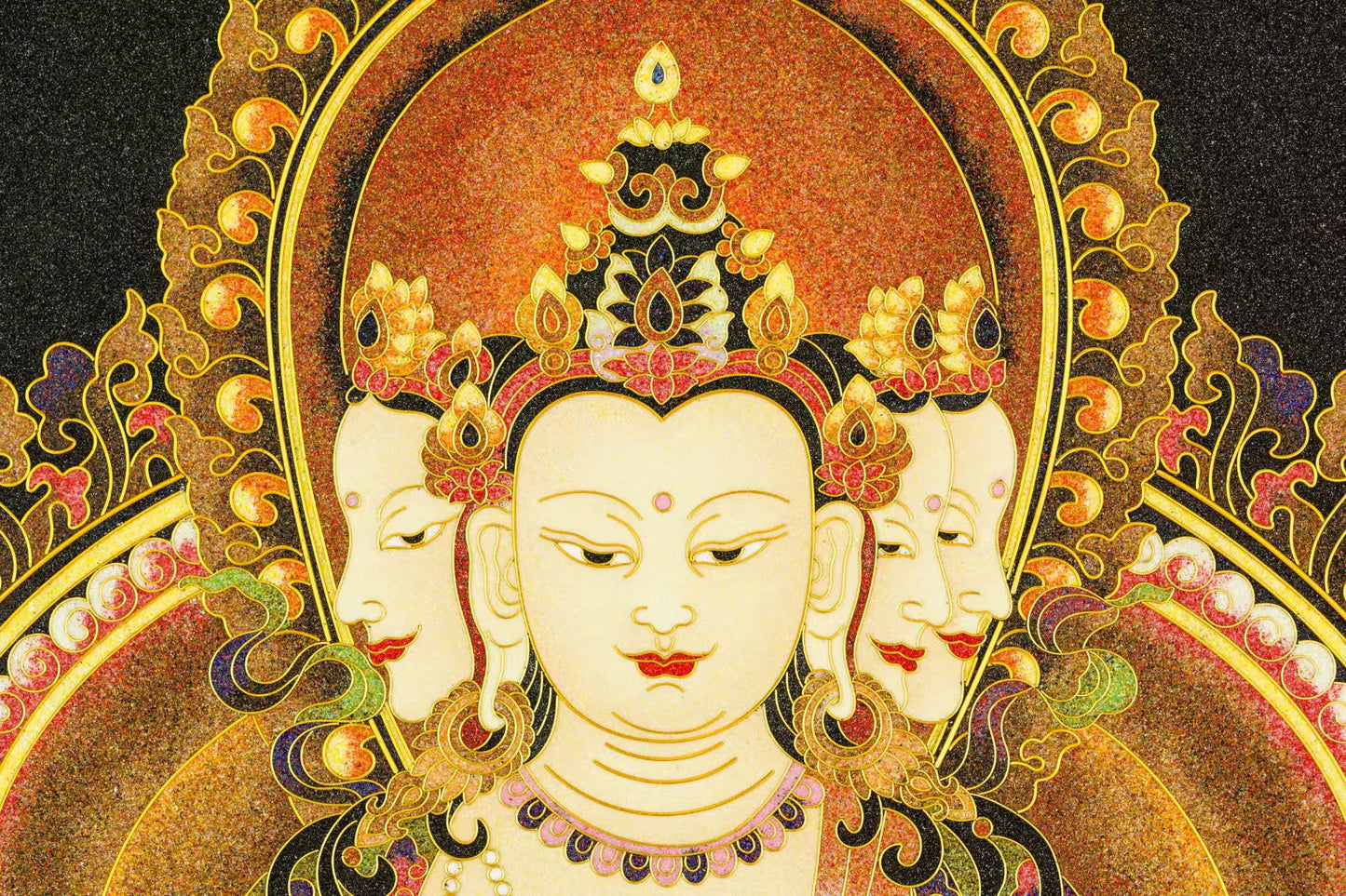 The Vairocana Buddha (普明大日如来)
